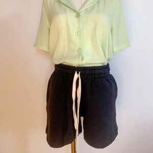 Oraki Recycled Sweat Shorts with Drawstring